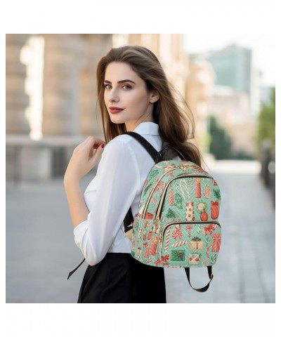 Fashion Backpack Mini Backpack Purse Casual Daily Backpack Christmas Gift Box for Travel for College Work Small $19.37 Backpacks