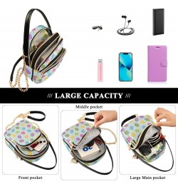 Easter Egg Joko lvery Cross Body Purse Chain Shoulder Bag Crossbody Bags Handbag for Work Gifts Women $11.21 Crossbody Bags