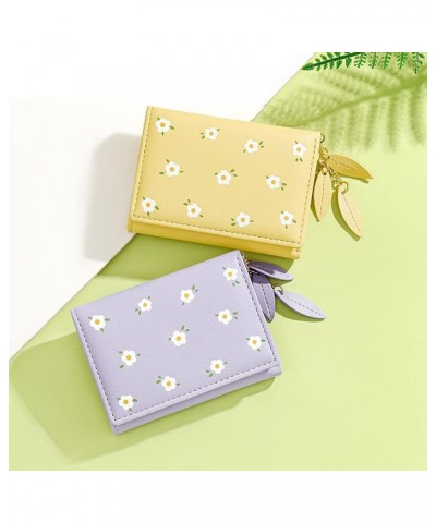 Fashion Coin ID Long Wallet Stone Pattern Solid Color Women Zipper Purse A10e Case Wallet Cute Animals A3-Yellow One Size $11...