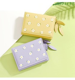 Fashion Coin ID Long Wallet Stone Pattern Solid Color Women Zipper Purse A10e Case Wallet Cute Animals A3-Yellow One Size $11...