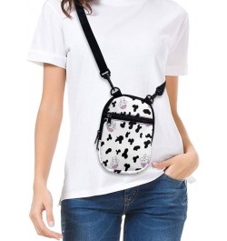 Small Crossbody Bags Cellphone Wallet for Men Women Casual Sports Bags Shoulder Satchel Cute Milk $10.63 Crossbody Bags