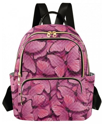 Mini Backpack Purse for Women Lightweight Girls Small Size Butterfly Pink Wings School Teens College Traveling Small $19.46 B...