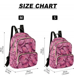 Mini Backpack Purse for Women Lightweight Girls Small Size Butterfly Pink Wings School Teens College Traveling Small $19.46 B...