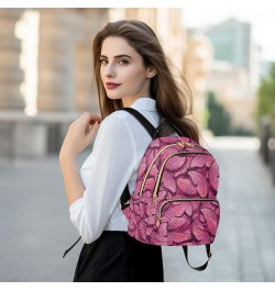 Mini Backpack Purse for Women Lightweight Girls Small Size Butterfly Pink Wings School Teens College Traveling Small $19.46 B...