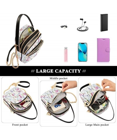 Small Crossbody Bag for Women with Compartments,Long Strap Crossbody Purse Polyester Phone Purse Wallet 5 $9.84 Crossbody Bags