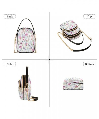 Small Crossbody Bag for Women with Compartments,Long Strap Crossbody Purse Polyester Phone Purse Wallet 5 $9.84 Crossbody Bags