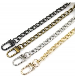 Bag Straps 20-120CM Bag Strap Metal Wallet Chain with Handle Alternative Tote Bag Shoulder Bag Chain Accessories Shoulder Str...