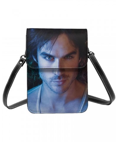 Ian Somerhalder Small Crossbody Bags Fashion Small Cell Phone Purse Mini Messenger Shoulder Bag Handbag For Women Girls $18.3...