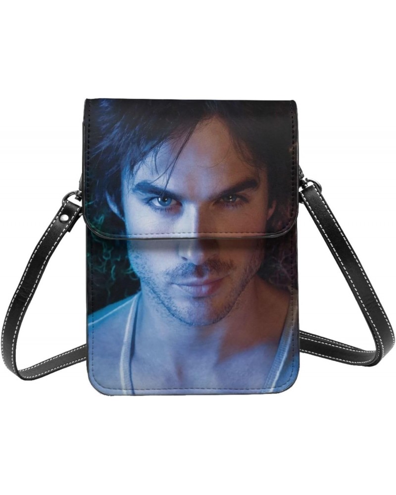 Ian Somerhalder Small Crossbody Bags Fashion Small Cell Phone Purse Mini Messenger Shoulder Bag Handbag For Women Girls $18.3...