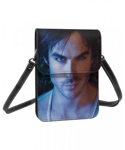 Ian Somerhalder Small Crossbody Bags Fashion Small Cell Phone Purse Mini Messenger Shoulder Bag Handbag For Women Girls $18.3...