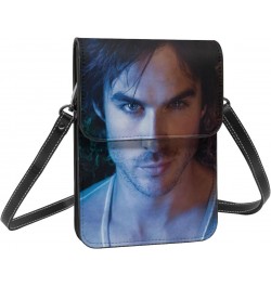 Ian Somerhalder Small Crossbody Bags Fashion Small Cell Phone Purse Mini Messenger Shoulder Bag Handbag For Women Girls $18.3...