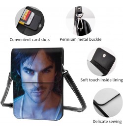 Ian Somerhalder Small Crossbody Bags Fashion Small Cell Phone Purse Mini Messenger Shoulder Bag Handbag For Women Girls $18.3...