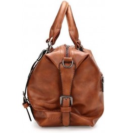 Effortlessly Chic: Elevate Your Style with Our Oil Wax Leather Tote Bag Brown $37.44 Shoulder Bags