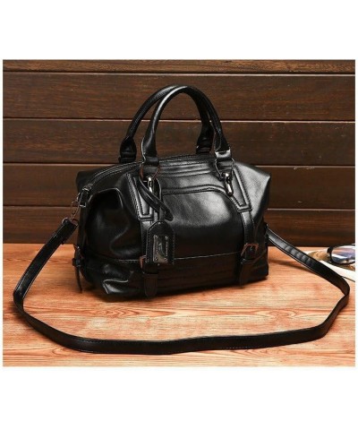 Effortlessly Chic: Elevate Your Style with Our Oil Wax Leather Tote Bag Brown $37.44 Shoulder Bags