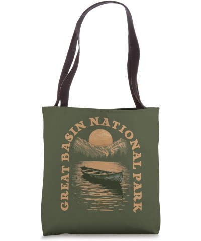 Great Basin National Park Boat Lake Retro Vintage Tote Bag $15.59 Totes