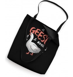 Geese and Music Cute Goose Music Notes Musician Tote Bag $11.42 Totes