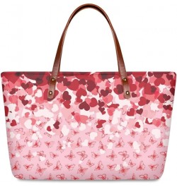 Purses and Handbags for Women Handle Satchel Shoulder Bags Ladies Tote Valentine's Day Print $18.19 Totes