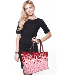 Purses and Handbags for Women Handle Satchel Shoulder Bags Ladies Tote Valentine's Day Print $18.19 Totes