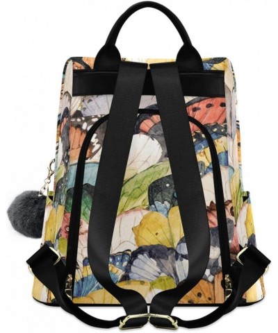 Backpack Purse for Women Fashion Travel Anti-theft Butterfly Daypack Casual Shoulder Bag Medium Size $18.81 Backpacks