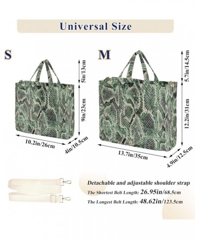 Crossbody Shoulder Bag Cute Crocodile Cartoon Reusable Grocery Bag Pattern Tote Handbag Large Capacity Tote Bag Wild Animals ...