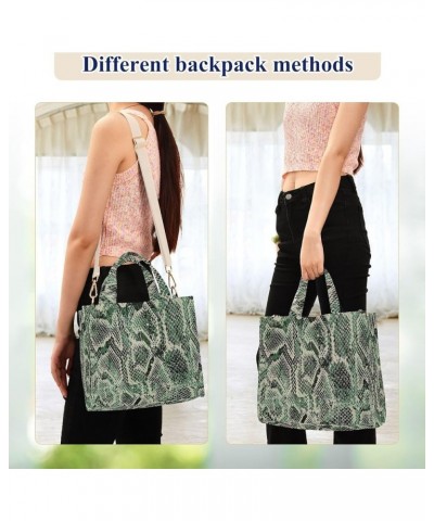 Crossbody Shoulder Bag Cute Crocodile Cartoon Reusable Grocery Bag Pattern Tote Handbag Large Capacity Tote Bag Wild Animals ...