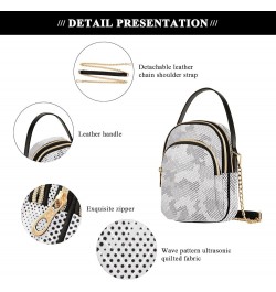 Floral Tie Dye Imitation Shibori Women's Shoulder Purses Leather Phone Purse Quilted Crossbody Wallet Bag Army Camouflage Hex...