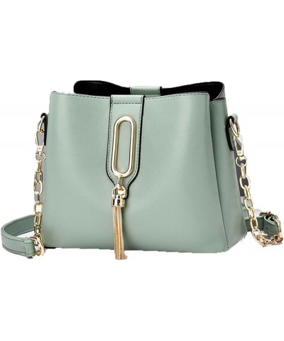 Women's Bucket Bags, Small Shoulder Bags Bucket Square Bags Bags. Four colours available. Green $12.47 Clutches