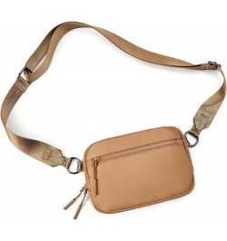 Small Crossbody Bags for Women Nylon with Adjustable Strap, Mini Crossbody Purse, Shoulder Bag Traveling Workout Brown $11.96...