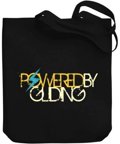 Powered by Gliding Lightning Canvas Tote Bag 10.5" x 16" x 4 $16.00 Totes