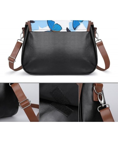 Crossbody Bags for Women, Leather Purses Crossbody Handbag Purse with Adjustable Strap Pattern (842) $21.31 Totes