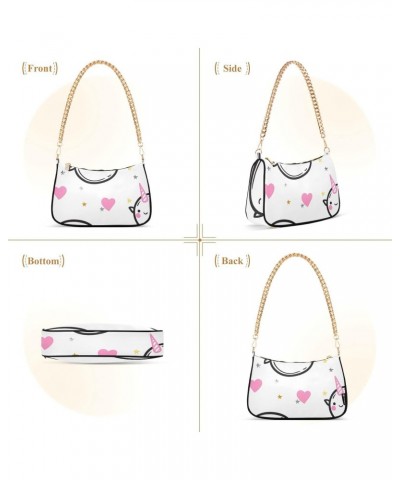 Shoulder Bag Handbags Womens Tote Satchel Bags Funny Unicorn Fish Clutch Purses for Women $12.90 Satchels