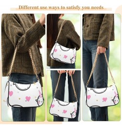 Shoulder Bag Handbags Womens Tote Satchel Bags Funny Unicorn Fish Clutch Purses for Women $12.90 Satchels