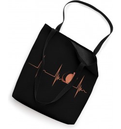 Quokka Marsupial Aussie Wildlife Animal Heartbeat EKG Pulse Tote Bag $9.56 Totes