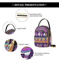 Elephant Boho Crossbody Bags for Women Small Purse Chain Shoulder Bags Hand Bags for Travel Work Gifts $15.33 Shoulder Bags