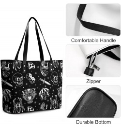 Women's Tote Bag with Zipper Casual Soft Leather Purse Fashion Hobo Handbags Color408 $15.80 Totes