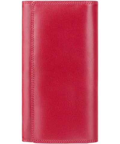 Monza 10 Ladies Large Soft Leather Checkbook Wallet Purse (Red) $21.05 Wallets