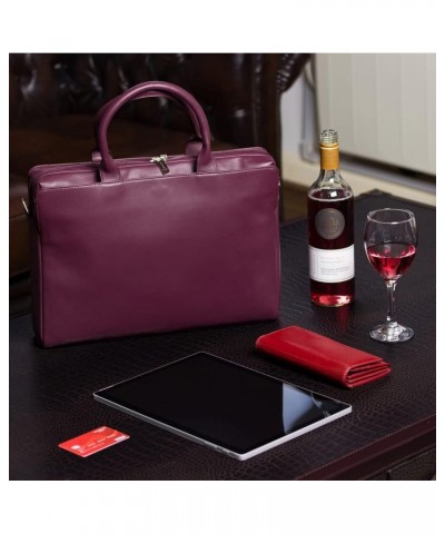 Monza 10 Ladies Large Soft Leather Checkbook Wallet Purse (Red) $21.05 Wallets