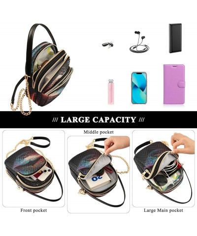 Kiss Lips Cute Crossbody Bags for Women Quilted Chain Crossbody Purses Trendy Cross Body Phone Purse Handbag Lips 14 $12.74 C...