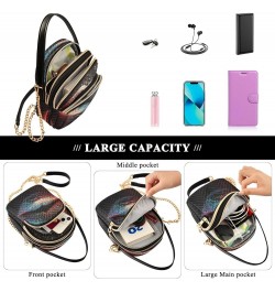 Kiss Lips Cute Crossbody Bags for Women Quilted Chain Crossbody Purses Trendy Cross Body Phone Purse Handbag Lips 14 $12.74 C...