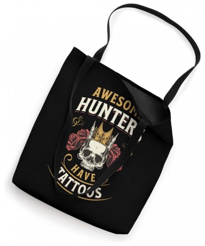 Awesome Hunters Have Tattoos Hunt Gear Hunting Tote Bag $17.10 Totes