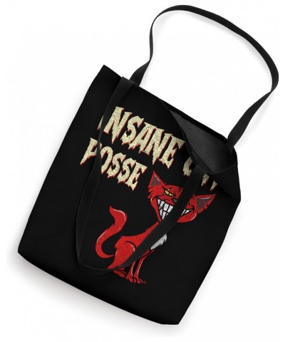 Funny Cat Design Insane Cats Posse Scary Kitten Clown Horror Tote Bag $9.46 Totes