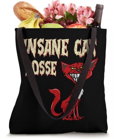 Funny Cat Design Insane Cats Posse Scary Kitten Clown Horror Tote Bag $9.46 Totes