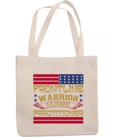 MLK Day Gift Ideas for Warrior Nurse Practitioners Natural White Multicolor Canvas Tote Bag 924 $15.98 Totes