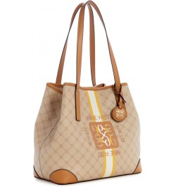 Delaine 2 in 1 Tote, Khaki Logo/Camel $64.65 Handbags