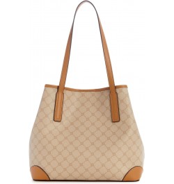 Delaine 2 in 1 Tote, Khaki Logo/Camel $64.65 Handbags