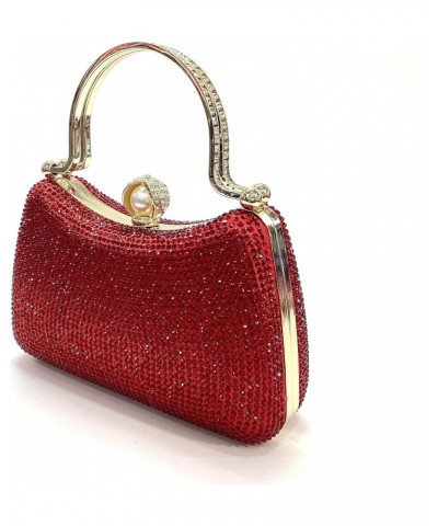 Women's Diamond Clutch Purse Evening Bag Personalized Double Ring Rhinestone Handbag Party Dress Chain Crossbody Bags $21.65 ...