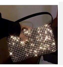 Rhinestone Crossbody Bags for Women Bling Crystal Purse Glitter Chain Handbag Sparkly Evening Clutch for Party Prom Wedding (...