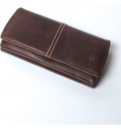 Women Long Wallet camel $52.74 Wallets