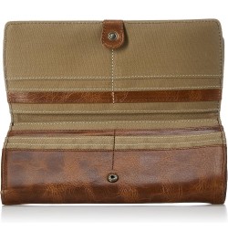 Women Long Wallet camel $52.74 Wallets