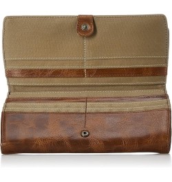 Women Long Wallet camel $52.74 Wallets